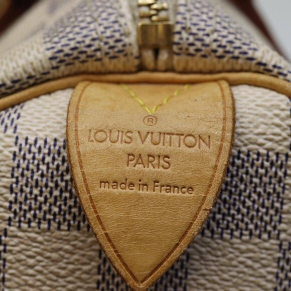 LOUIS VUITTON Damier Azur Speedy 25 Hand Bag - Picture 13 of 16